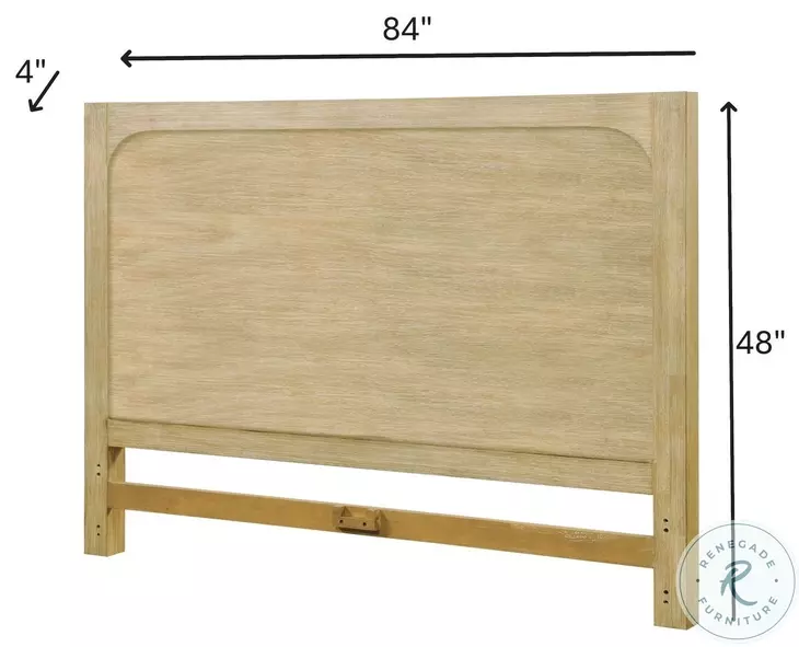 Oakridge Weathered Natural King Headboard