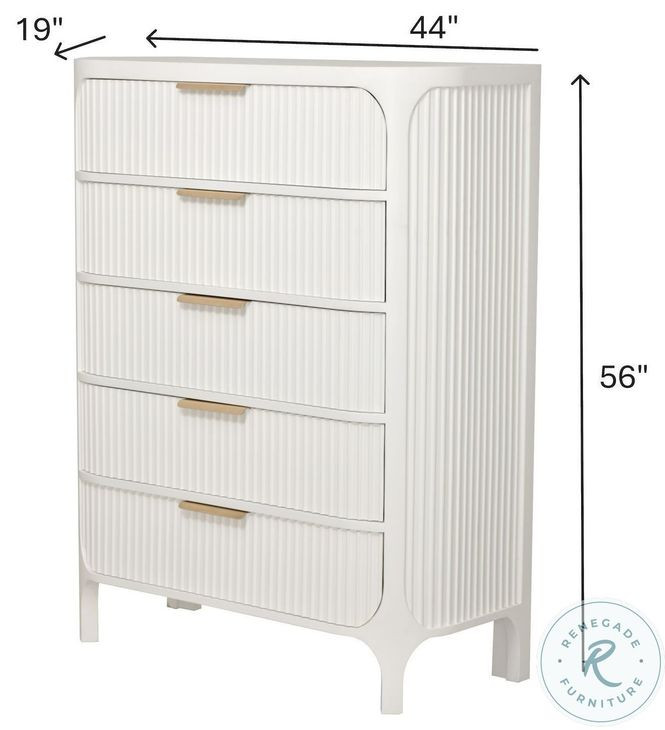 Harbor Point Reed White Bedroom Set