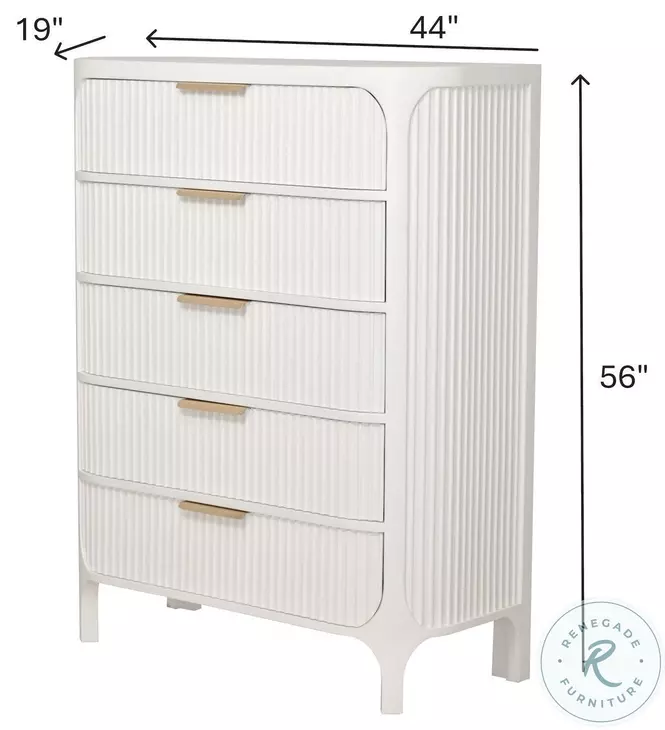 Harbor Point Reed White Bedroom Set