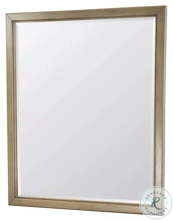 Vista Verde Muted Earth Tones and Clay Rectangular Dresser Mirror