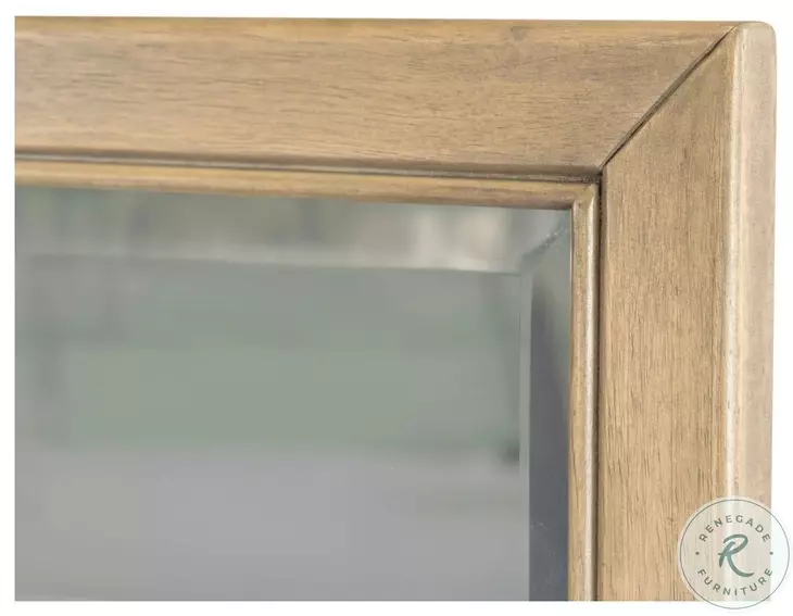 Vista Verde Muted Earth Tones and Clay Rectangular Dresser Mirror