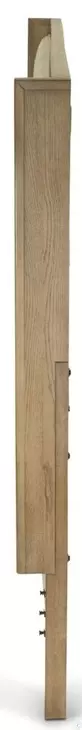 Vista Verde Muted Earth Tones and Clay King Upholstered Headboard