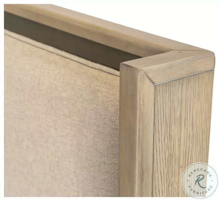 Vista Verde Muted Earth Tones and Clay King Upholstered Headboard