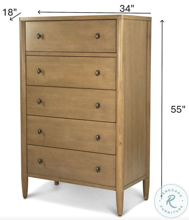 Maplewood Warm Maple Storage Bedroom Set