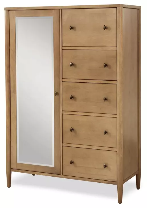 Chatham Warm Maple 4 Drawer Door Chest