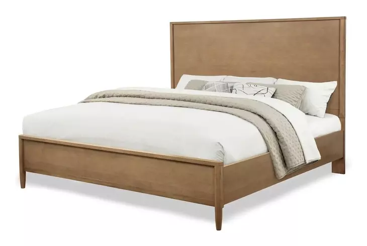 Chatham Warm Maple King Tall Platform Bed