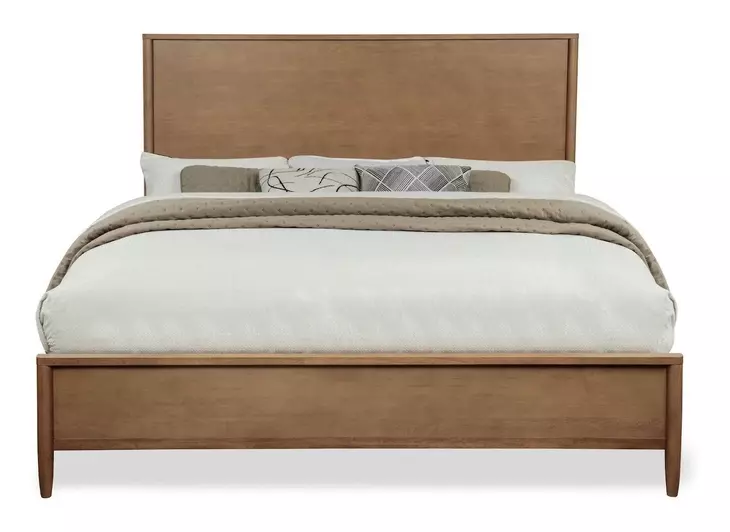 Chatham Warm Maple King Tall Platform Bed