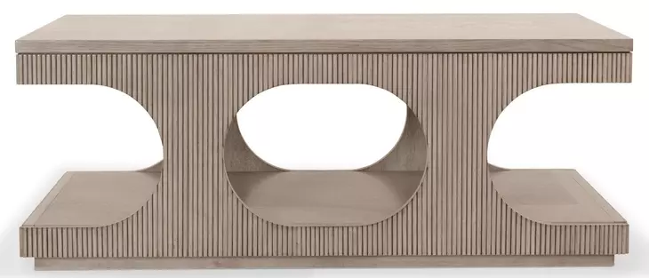 Manhattan Valley Dusty Rose Rectangular Coffee Table
