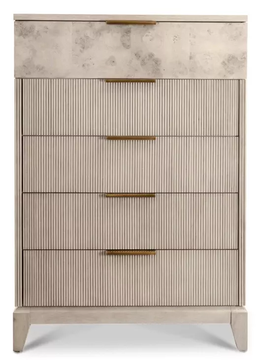 Manhattan Valley Dusty Rose 5 Drawer Chest