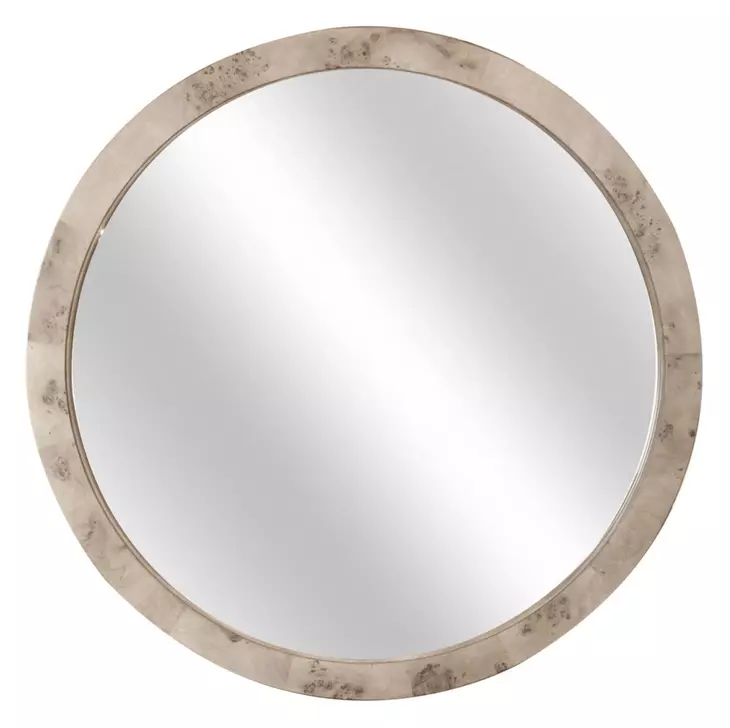 Manhattan Valley Dusty Rose Round Wall Mirror