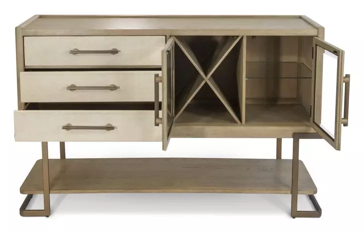 Rio Vista Muted Earth Tones and Clay Extendable Rectangular Dining Room Set