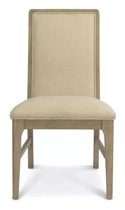 Rio Vista Gray Performance Fabric Upholstered Side Chair Set of 2