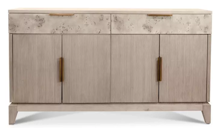 Manhattan Valley Dusty Rose 4 Door Credenza