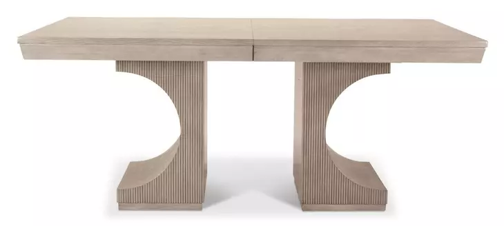Manhattan Valley Dusty Rose 90" Extendable Rectangular Dining Table