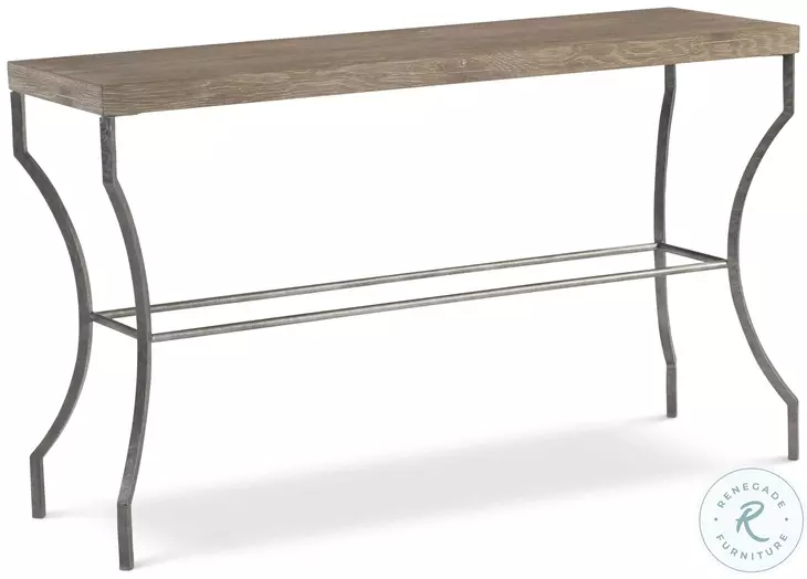 Tribeca Aurum Console Table With Steel Legs