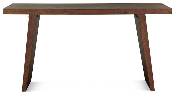 Hampton Walnut 68" Rectangular Gathering Dining Room Set