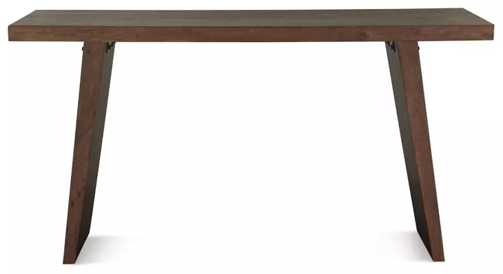Hampton Walnut 68" Rectangular Gathering Dining Room Set