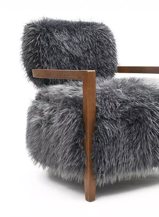 Eramo Charcoal Gray Upholstered Accent Chair