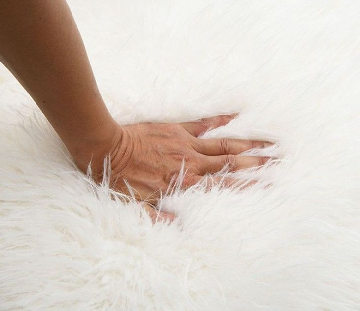 Eramo White Upholstered Accent Chair