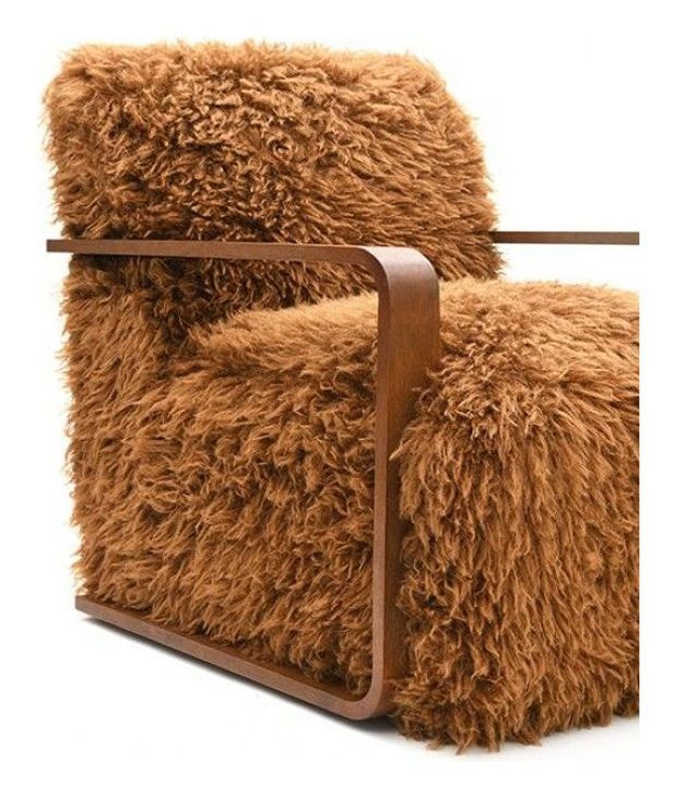 Elardo Camel Brown Upholstered Accent Chair