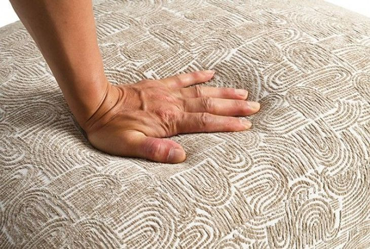 Aveni Beige Upholstered Accent Chair