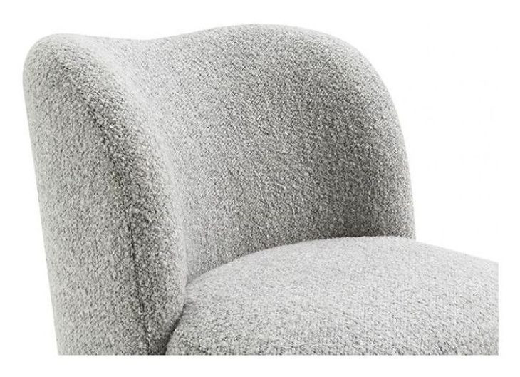 Karey Gray Upholstered Accent Chair