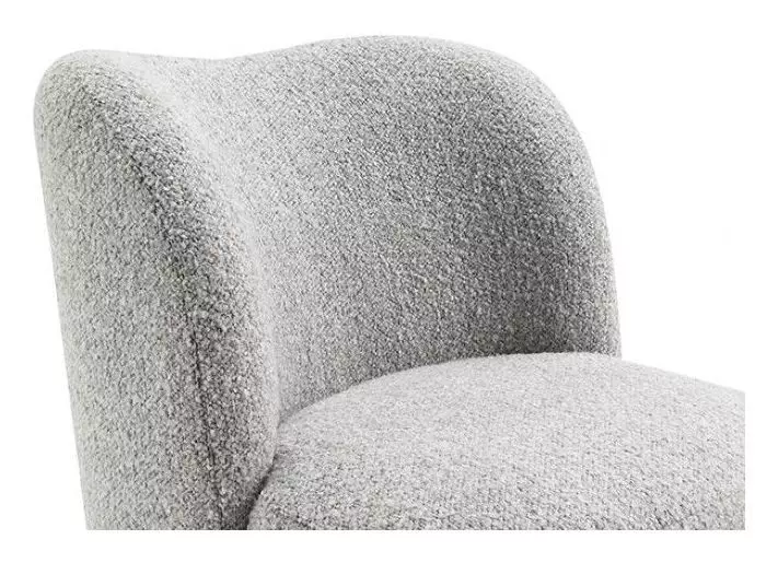 Karey Gray Upholstered Accent Chair