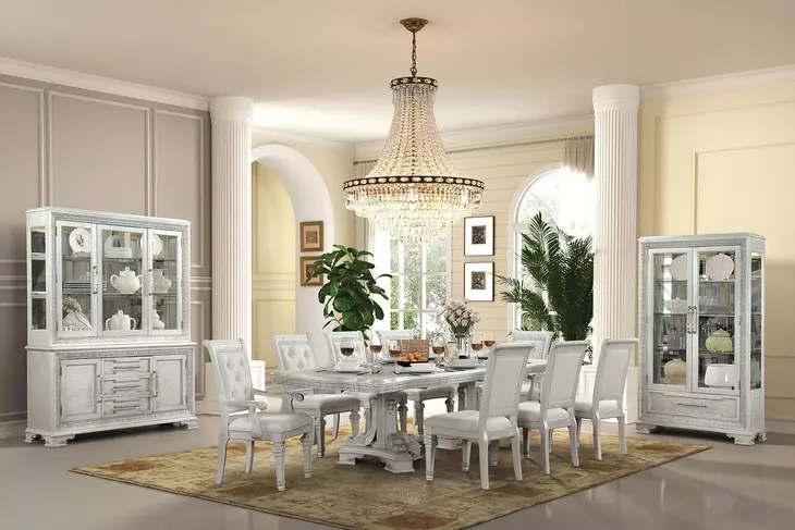 Stella Mia Ivory Sideboard 3 Drawer Server