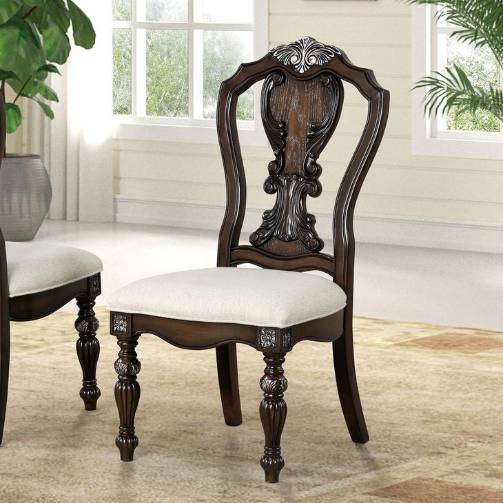 Promenade Dark Brown Side Chair Set of 2