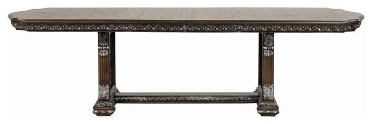 Promenade Dark Brown 112" Extendable Rectangular Dining Table