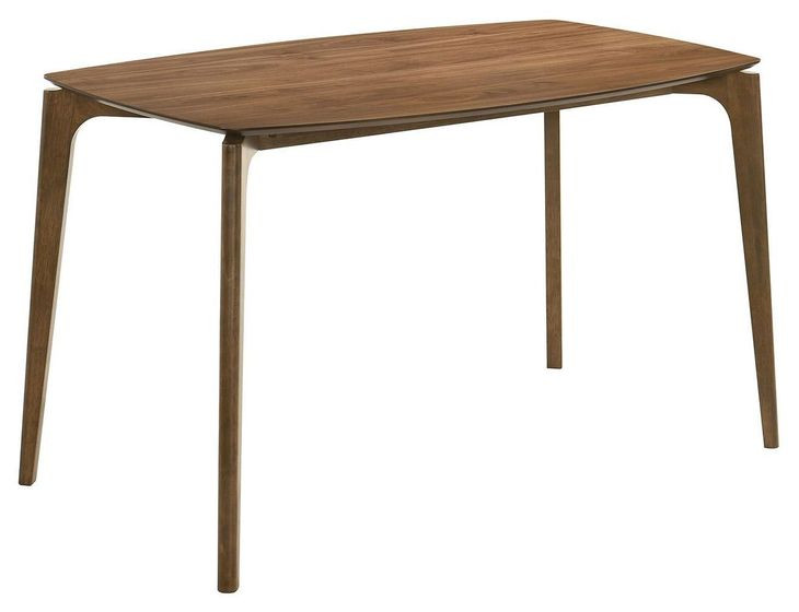 Ebikon Walnut 59" Oval Counter Height Dining Table