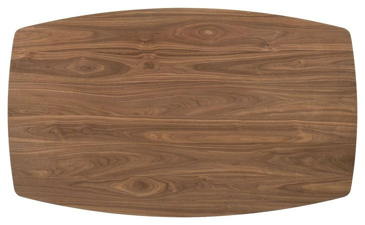 Ebikon Walnut 59" Oval Counter Height Dining Table