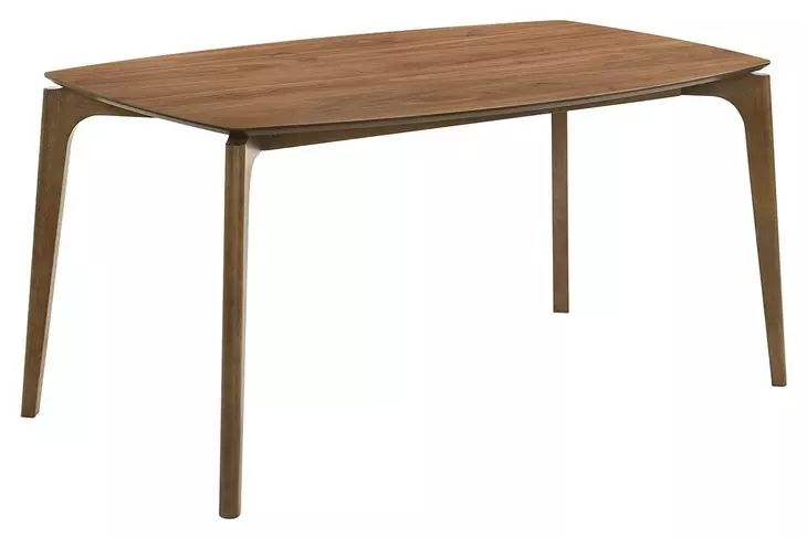 Ebikon Walnut 59" Oval Dining Table