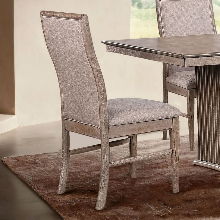 Ellesmere Natural Ash Upholstered Side Chair Set of 2