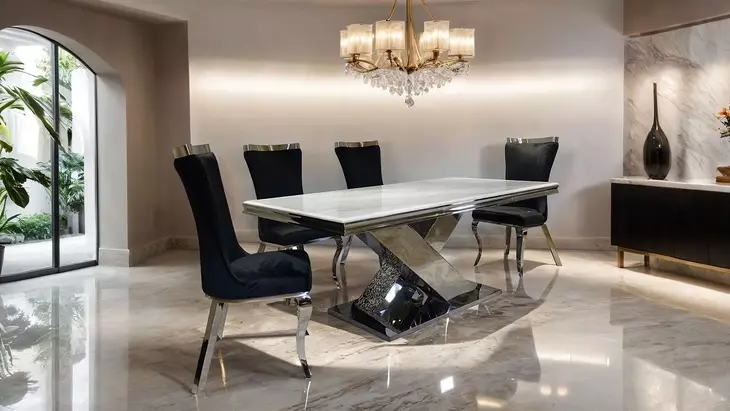 Basilicata Black Side Chair Set of 2