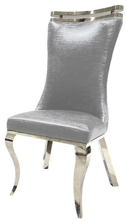Palazzo Silver Side Chair Set of 2