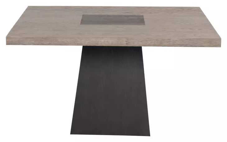 Broager Rustic Oak and Dark Walnut Square Dining Room Set