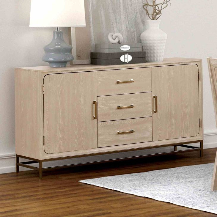 Sandnes Light Oak 2 Door Server