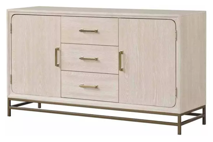 Sandnes Light Oak 2 Door Server