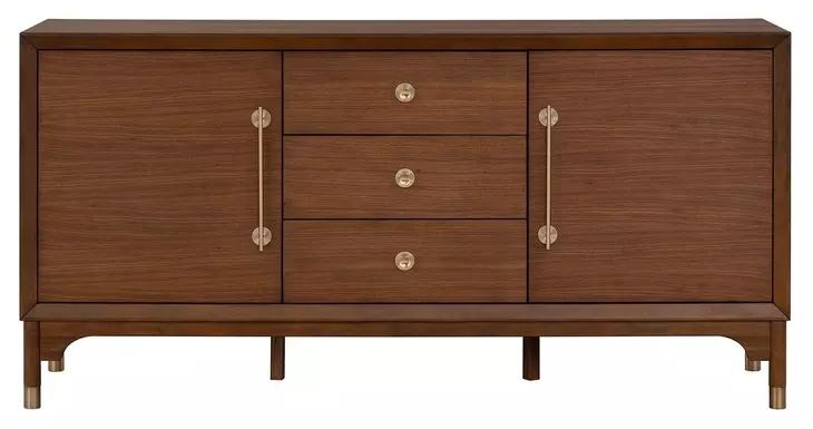 Hepburne Walnut 2 Door Server