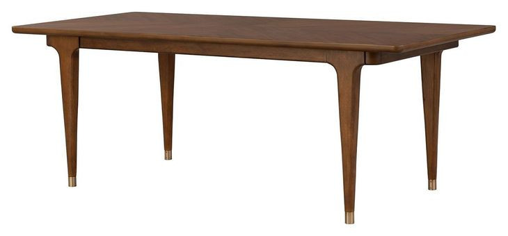 Hepburne Walnut 82" Rectangular Dining Room Set