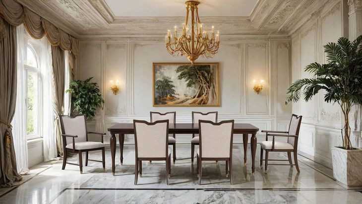 Westerham Dark Cherry 94" Extendable Rectangular Dining Table