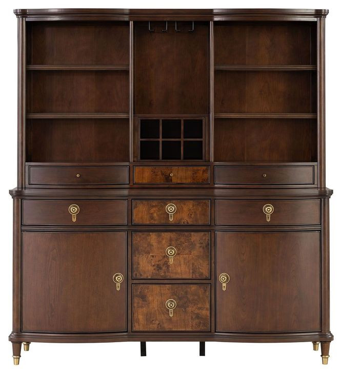 Westerham Dark Cherry 2 Door Hutch and Buffet