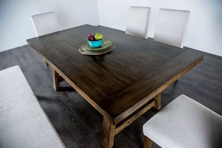 Losone Brown 40" Rectangular Dining Table