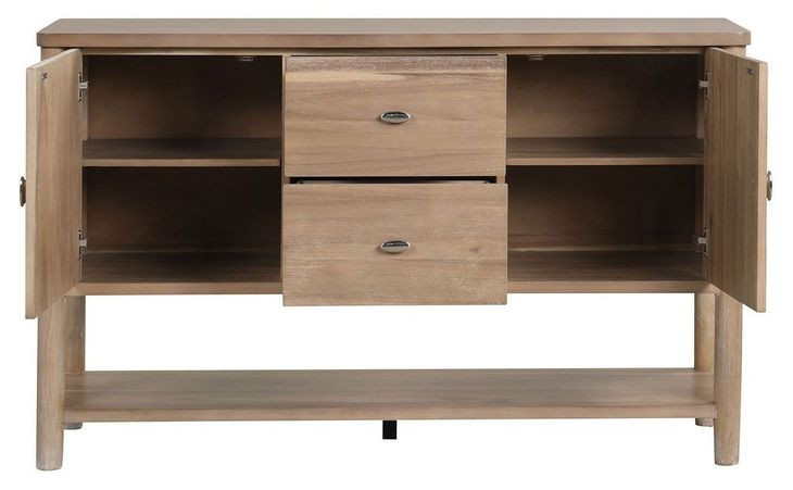 Rheinfall Natural 64" Rectangular Dining Room Set