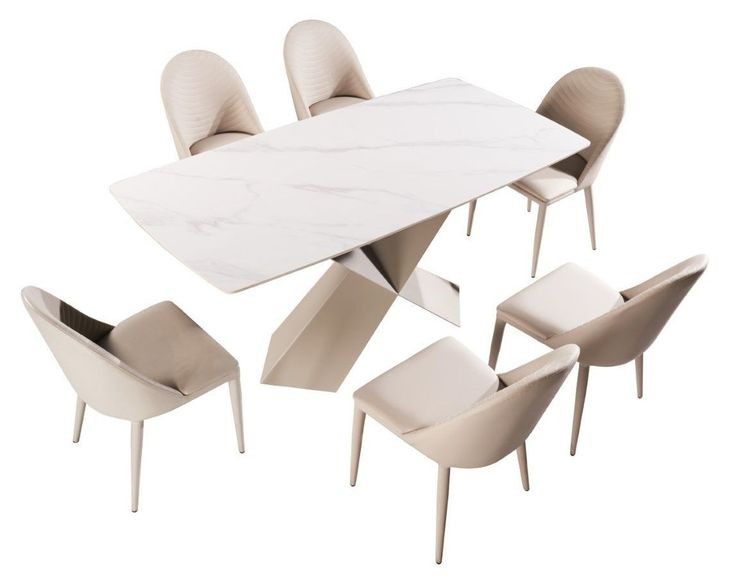 Lenvik Brown Upholstered Side Chair Set of 2