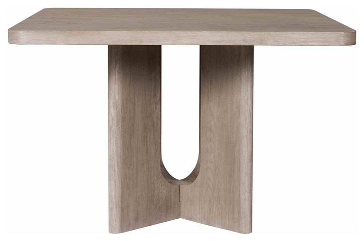 Sterling West White Oak 54" Square Counter Height Dining Table
