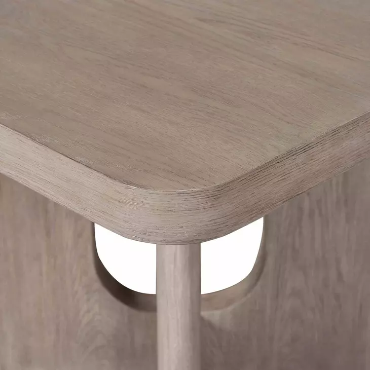 Sterling West White Oak 54" Square Counter Height Dining Table