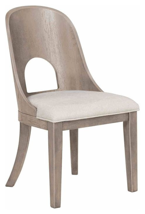 Sterling West White Upholstered Side Chair Set of 2