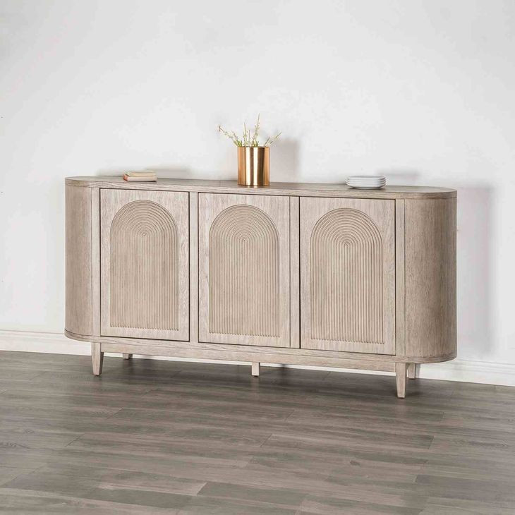 Sterling West White Oak Rectangular Dining Room Set